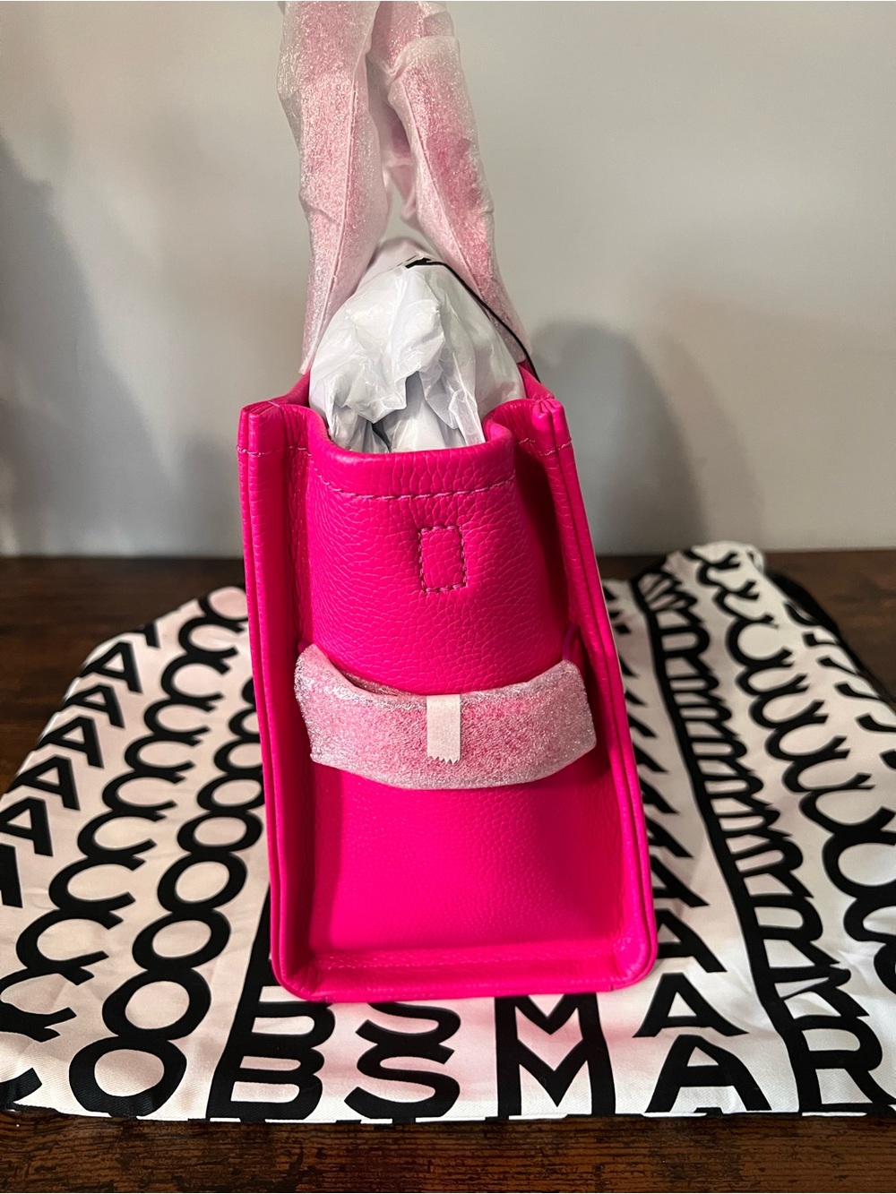 Marc Jacobs The Tote Bag - Bright Fuchsia - Picture 4 of 5